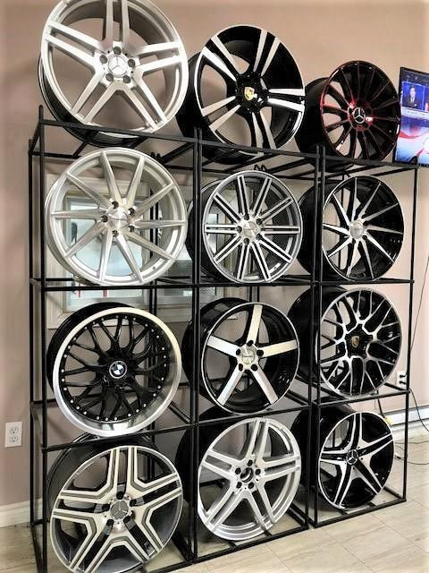 FREE INSTALL! SALE! Brand New ; 5x112 REPLICA BLACK ALLOY WHEELS; FINANCING AVAILABLE! `1 Year Warranty` in Tires & Rims in Toronto (GTA) - Image 4