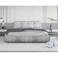 Orren Ellis Henness Upholstered Sleigh Bed