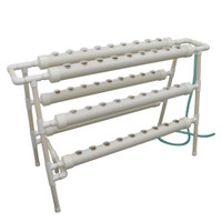 Hydroponic Grow Kit Ladder Double Side 6 Pipe 54 Plant Site 141119