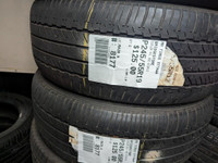 P245/55R19  245/55/19  BRIDGESTONE DUELER H/L 422 ECOPIA ( all season summer tires ) TAG # 8177