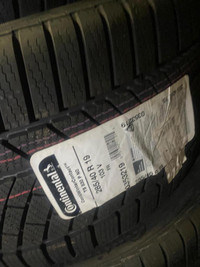 FOUR NEW 255 / 40 R19 AND 285 / 40 R19 CONTINENTAL WINTERCONTACT TIRES -- SALE