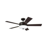Luminance Brands Emerson Cronley 54" Ceiling Fan Light Fixture And Remote, Oil Rubbed Bronze