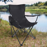 Arlmont & Co. Portable Folding Outdoor Camping Chair, Beach, Fishing, Picnicking, Lawn, Concert, Hiking, Travelling, Mou