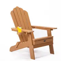 Rosecliff Heights Hermansdorfer Plastic Folding Adirondack Chair