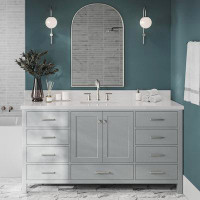Hokku Designs Grevera 67'' Single Bathroom Vanity with Top