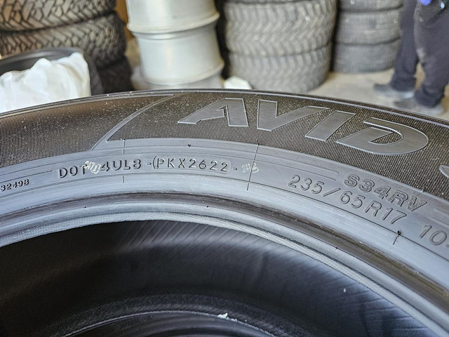 *TAKE OFF*  235/65R17 Yokohama Avid S34 -  FREE INSTALL - @ LIMITLESS TIRES in Tires & Rims in Calgary - Image 4