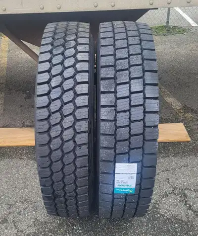 It's all about cost per mile!! Roadlux left - Jinyu right Jinyu Tires have: 20 LBS More Rubber 1 Inc...