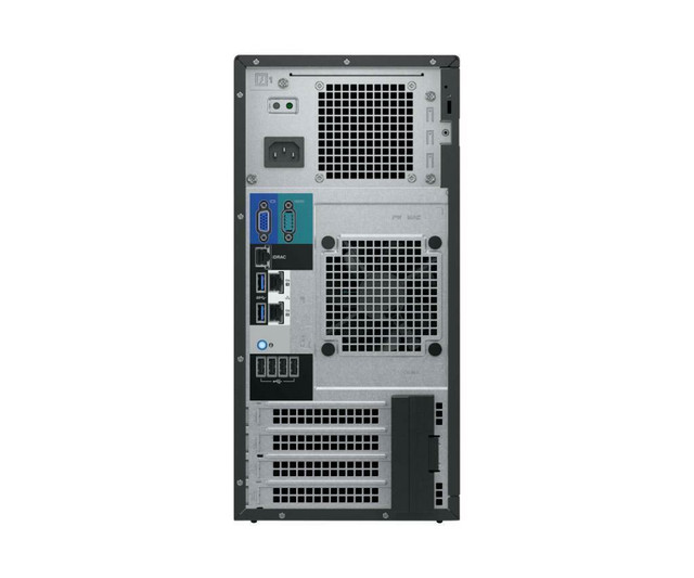 Dell PowerEdge T140,4 x 3.5,1xE-2234,32GB,2 x 300GB SSD 2x4TB SAS,H330,with OS in Servers - Image 3