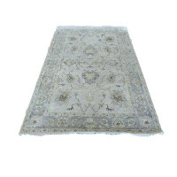 Isabelline 5'7 X 8'6 Hand Knotted Beige Oushak Oriental Rug 11713B1455044911A5209612157A754F