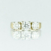 (I-6392-316A) 14k duo gold multistone diamond ring