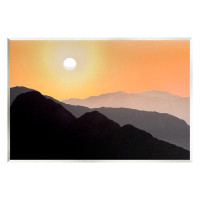 Stupell Industries Stupell Industries Orange Sky Mountain Silhouettes Wall Plaque Art By Dennis Frates-au-813