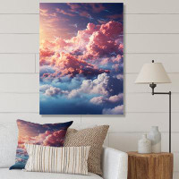 Latitude Run® Pink Blue Sky Celestial Beauty Muted III - Landscape & Nature Wall Art Prints