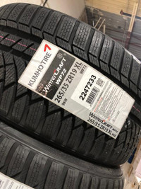$799(TAX-IN)–NEW 265/35/R19 Kumho Wintercraft WP-72 - Audi RS5/ A5/ A4/ TT Coupe/ Merc CLS/ E Class/ Stinger/ CTS