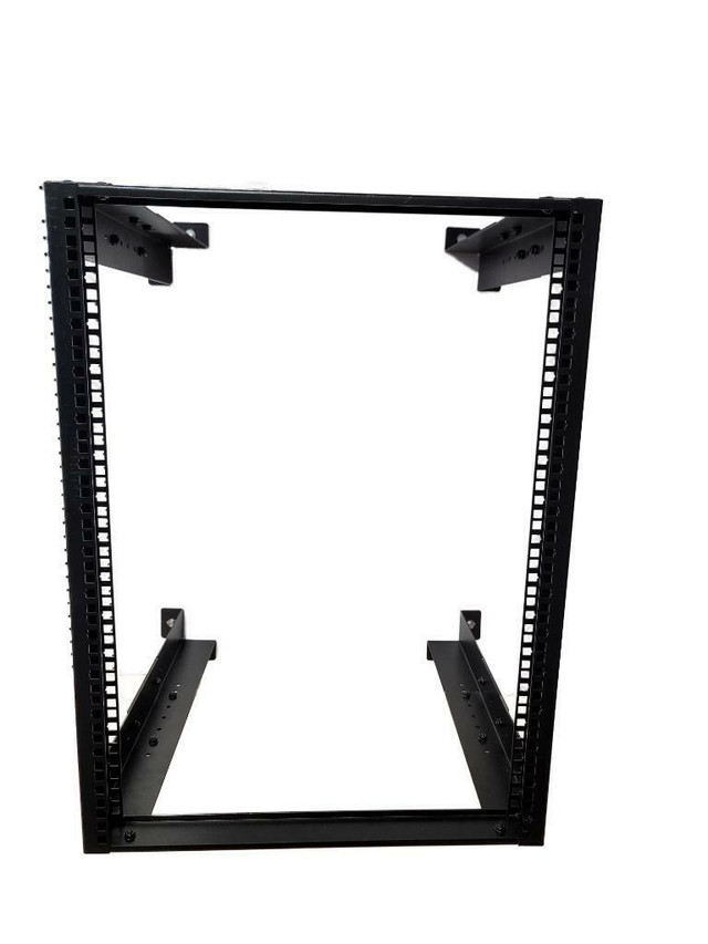 6U-450-600MM Adjustable Depth Wall Mountable Open Rack for Audio Video and Networking Equipment in Other in Toronto (GTA) - Image 2