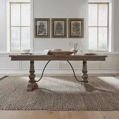 Liberty Furniture Americana Farmhouse Trestle Table