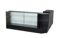 Showcase/ jewelry case/ dispensary case/ glass case/ cash desk/ counter/ reception desk/display case