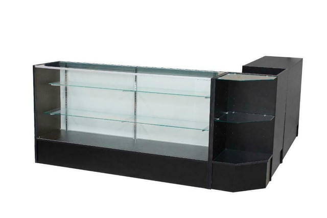 Showcase/ jewelry case/ dispensary case/ glass case/ cash desk/ counter/ reception desk/display case in Other Business & Industrial in Ontario