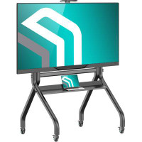 Symple Stuff Onkron Portable Tv Stand With Wheels - Mobile Tv Cart For 60-120" Tvs Up To 331 Lbs, Tv Cart Rolling Tv Sta