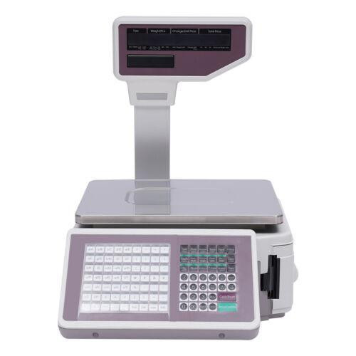 New-Commercial-Digital-Price-Computing-Scale-66-lbs-with-Label-Printer-110V     - FREE SHIPPING in Other Business & Industrial - Image 2