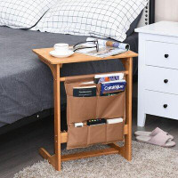 Inbox Zero Solid Wood C Table End Table