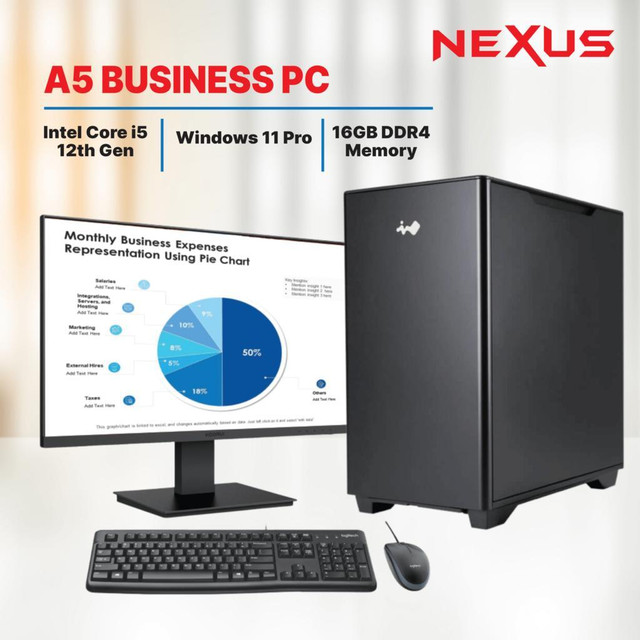 Business Desktop PC Workstation NEXUS A5 in Desktop Computers in Winnipeg