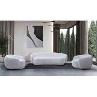 Latitude Run® Lounge Off White Chair
