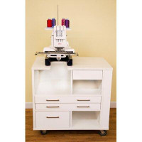 Arrow Sewing Ava Embroidery Sewing Cabinet by Kangaroo Sewing Furniture