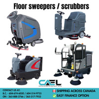 Warranty-Backed RIDE-ON Automatic Floor Scrubber/Sweeper – Brand New Cleaning Power! We offer easy finance option!