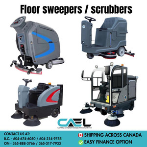 Warranty-Backed RIDE-ON Automatic Floor Scrubber/Sweeper – Brand New Cleaning Power! We offer easy finance option! Canada Preview