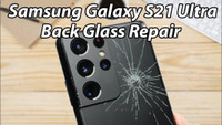 Samsung Galaxy S21 ultra plus FE 5G cracked screen display glass LCD repair FAST **