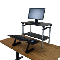 Uncaged Ergonomics LIFT 20" H x 26.5" W Standing Desk Conversion Unit