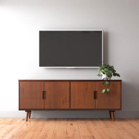 Wade Logan Angielina Solid Wood TV Stand for TVs up to 65"