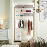 Martha Stewart California Closets® The Everyday System™ 48" W 20" D Closet System Reach-In Sets & Starter Kit