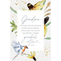 Trinx Grandma's Prayer Inspirational Wood Plaque 6 inches x 9 inches