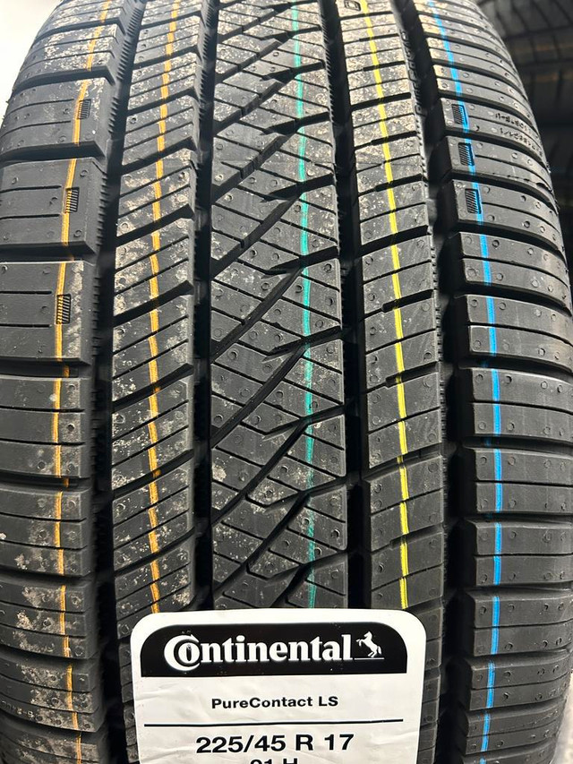 4 Brand New Continental Pure Contact LS in 225/45R17 All Season Tires $70 REBATE!! *** WallToWallTires.com *** in Tires & Rims in Ottawa / Gatineau Area - Image 3