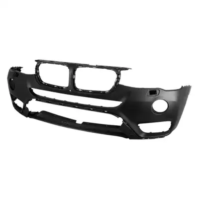 BMW X3 CAPA Certified Front Bumper Without Sensor Holes With Fog Light Washer Holes Without M-Package - BM1000352C