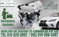 Moteur Lexus CT200 1.8 2ZR-FXE Toyota Prius Motor 2010 2011 2012 2013 2014 2015 2016 Engine Hybrid