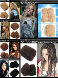 BULK HAIR FOR DREADLOCKS, TWISTS - 100% HUMAN BRAZILIAN PERMED HAIR