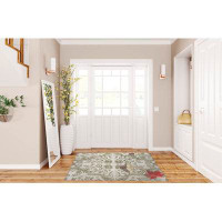Charlton Home IN THE WOODS OLIVE Indoor Floor Mat By Charlton Home