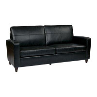Ebern Designs Francesville Leather Sofa