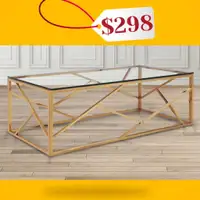 Gold Coffee Table on Lowest Possible Price !!