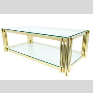 Gold Glass Coffee Table on Sale !! in Coffee Tables in Ontario