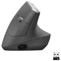 Logitech MX Vertical Ergonomic Wireless Optical Mouse - Black