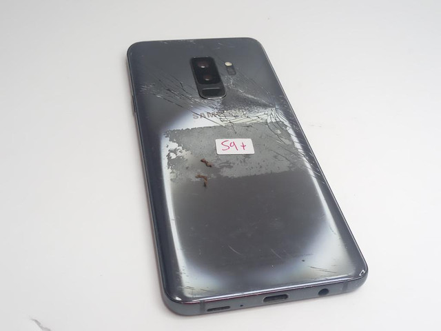 100% WORKING SAMSUNG GALAXY S9+ PLUS SM-G965W VITRE CRAQUER AVANT ET ARRIERE UNLOCKED FIDO ROGERS TELUS BELL KOODO in Cell Phones in City of Montréal - Image 3