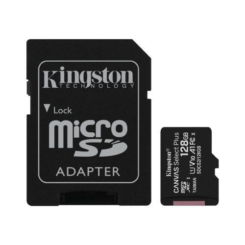 128GB Kingston Canvas Select Plus MicroSD Memory Card with Adapter - SDCS2/128GBCR in Flash Memory & USB Sticks in City of Montréal