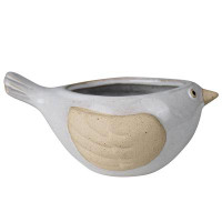 Gracie Oaks Bird Cachepot, Ceramic