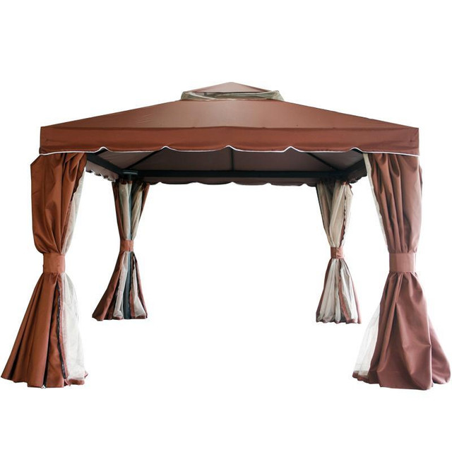 NEW 13 FT X 10 FT FULLY ENCLOSED POP UP GAZEBO TENT 912500 in Other in Alberta - Image 4