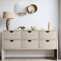 Ebern Designs 51'' Wide 6-Drawer Dresser