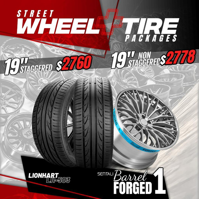 WICKED DEALS ON Wheel and Tire Packages for Cars! FREE SHIPPING!!! in Tires & Rims in Alberta - Image 4