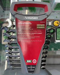 Husky Metric Ratcheting Combination Wrench Set (10-Piece) - (1000 835 488) - BRAND NEW SEALED $59